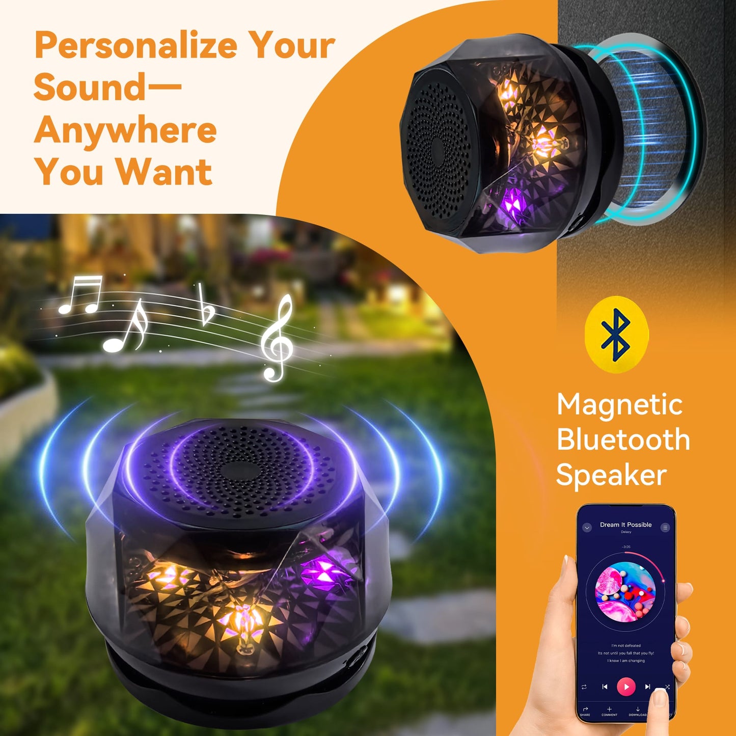 10'x12' Soft Top Gazebo with Bluetooth Speaker