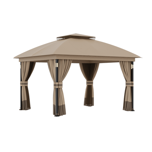 10'x12' Soft Top Gazebo with Bluetooth Speaker