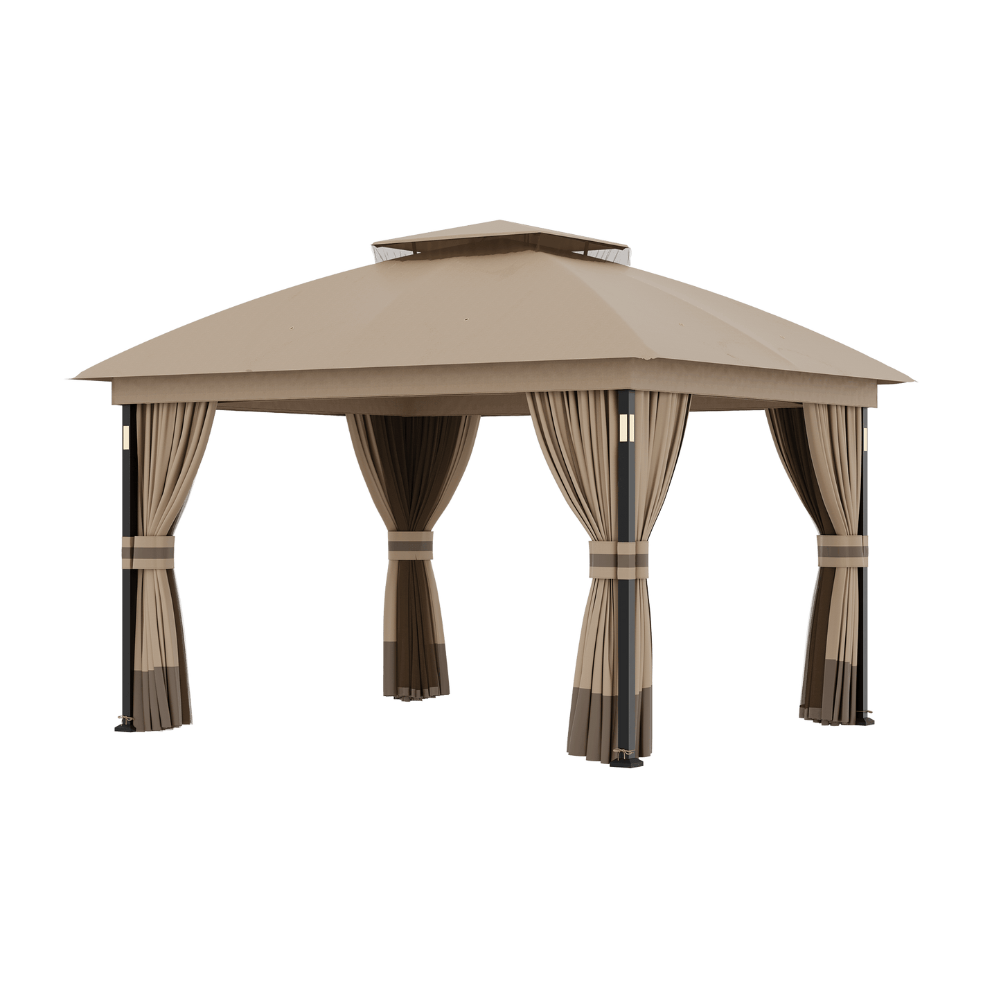 10'x12' Soft Top Gazebo with Bluetooth Speaker