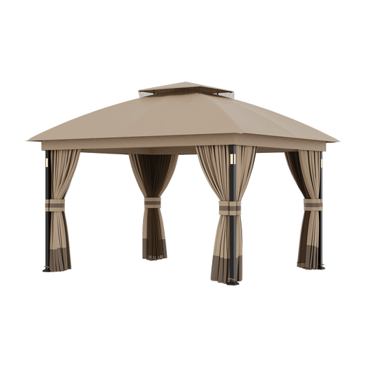 10'x12' Soft Top Gazebo with Bluetooth Speaker