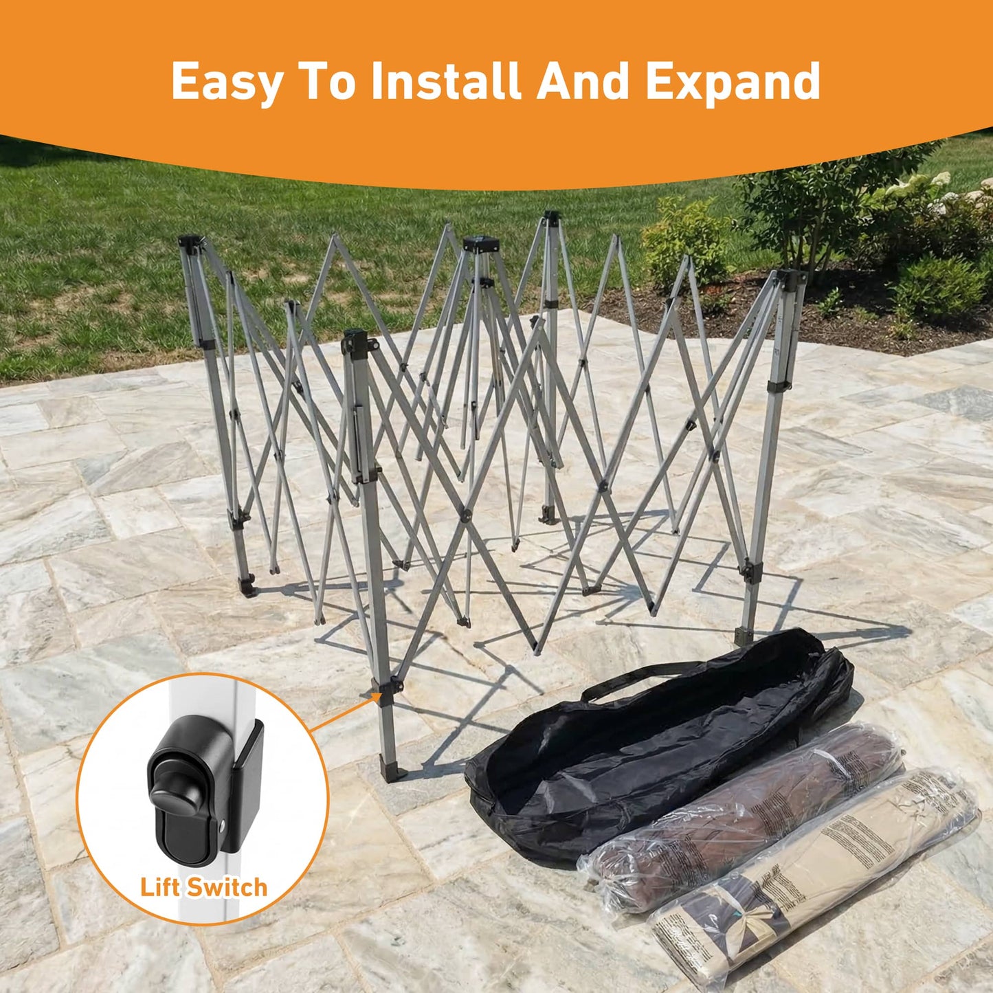11'x11' Pop-up Gazebo with Mesh Netting