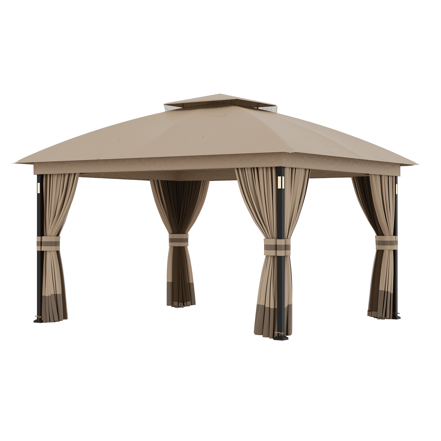 11'x13' Soft Top Gazebo with Bluetooth Speaker