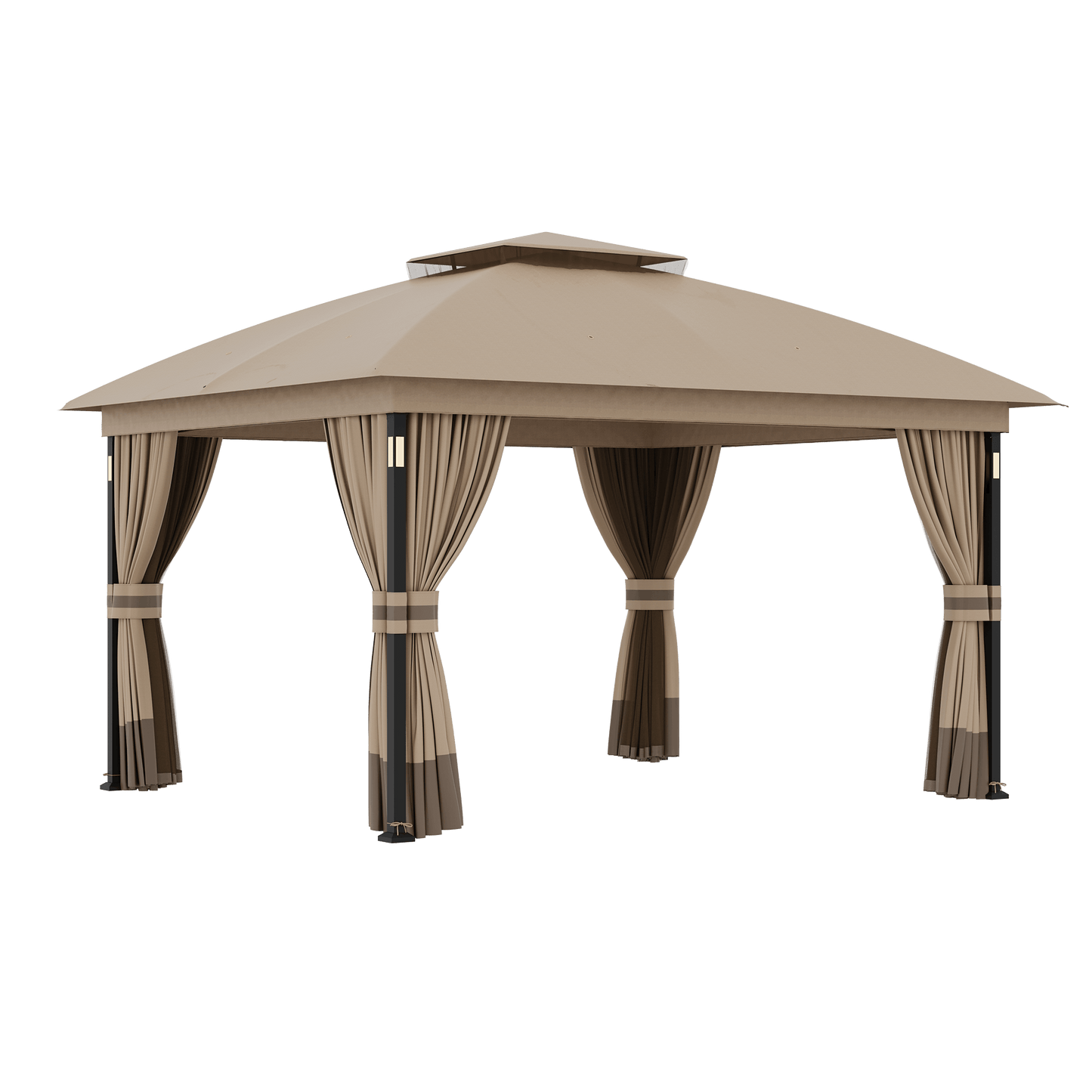 11'x13' Soft Top Gazebo with Bluetooth Speaker